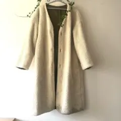 リバーシブル ロングコートのサムネイル