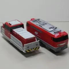 プラレール HD300ハイブリッド機関車 & EF510レッドサンダー セット