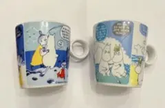 【美品】ムーミンカフェ　スーベニアミニマグカップ　2点セット