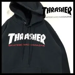 【THRASHER】スラッシャー　ビックプリント　ビッグロゴ　パーカー