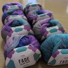 NIKKE FADE COLOR YARN 毛糸　8玉セット