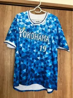 横浜DeNAベイスターズ レプリカユニフォーム ビジター 山﨑Mサイズ