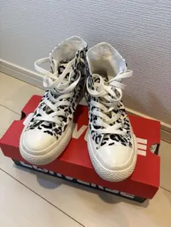 【CONVERSE ALL STAR】レオパード柄 ハイカットスニーカー