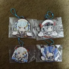 一番くじ　雪ミク　☆R賞 ラバーチャーム×4種