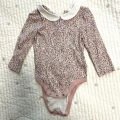 【美品】GAPbaby 花柄ロンパース 90cm
