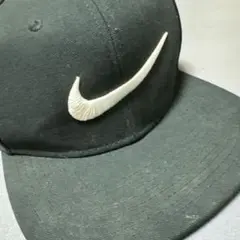 Nike ブラック キャップ スウッシュロゴ
