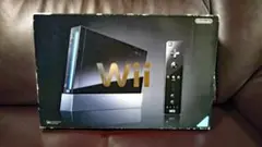 Nintendo Wii 本体 黒色 付属品付き