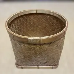 竹製編み込み籠