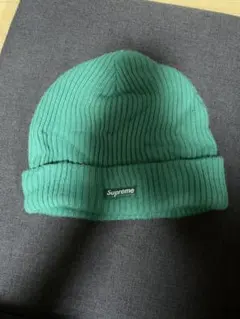 Supreme ビーニー ニット帽 グリーン