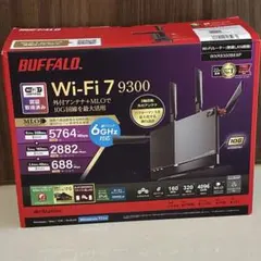 BUFFALO Wi-Fi 7 無線LANルーター WXR9300BE6P - メルカリ