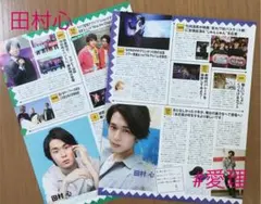 切り抜き　田村心　☆Myojo2019年