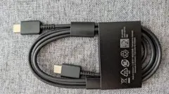 USB-C to USB-Cケーブル ブラック