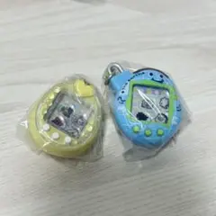たまごっち シャカシャカチャーム3 2種　黄色　イエロー　水色　ブルー　ガチャ
