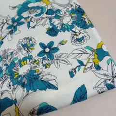 花柄スムースニット