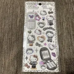 平成はっぴーフォン　ギャルキティ　白黒　モノクロ　ハローキティ