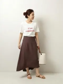 美品★スピックアンドスパン★cest comme ca TEEのサムネイル