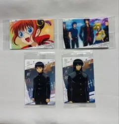 3年Z組　銀八先生　ウエハース　カード　神楽　桂小太郎　鬼兵隊　志村新八　4枚