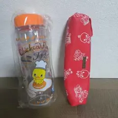 新品　チキンラーメン　オリジナルクリアボトル　ペンケース
