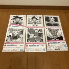 一番くじ DRAGON BALL 40th ~其之一~G賞クリアファイル 6種