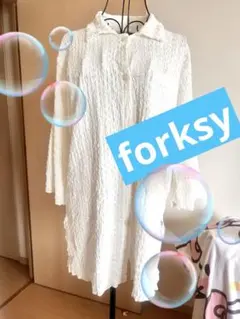 新品タグ付き♡forksyのシャツのサムネイル