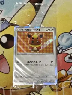 ポケモンカード ポンチョを着たイーブイ ブースター 未開封