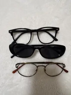 ファッションメガネ・サングラスセット