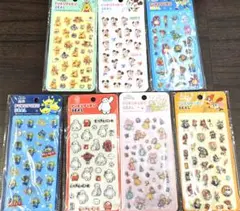 ぷくぷくシール　ディズニー　7種セット