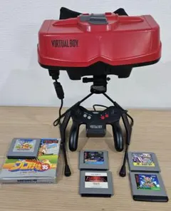 バーチャルボーイ本体　箱なし　ACアダプタタップ、レッドアラーム　テトリスセット バーチャルボーイ本体 箱なし ACアダプタタップ、レッドアラーム