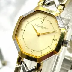 稼働品　Yves Saint Laurent　クォーツ　新品電池　オクタゴンのサムネイル