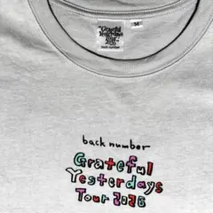 back number 依与吏の手描きハンバーガーTシャツ②M2026スタジアム