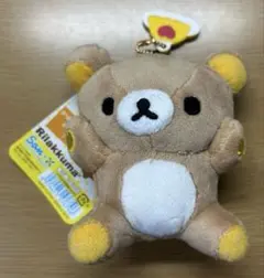 美品 レトロ リラックマ ぬいぐるみバッジ 2012年製