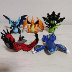ポケモン モンコレ t-arts ジガルデ ゲンシカイオーガ リザードン