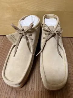 新品】Clarks Originals モカシン ベージュ ワラクラフトビー - メルカリ