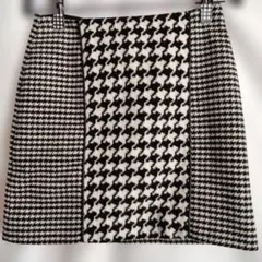 EGOIST 千鳥格子柄　ミニスカート