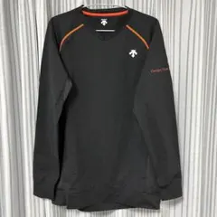 デサント DESCENTE バレーボール 長袖ピステ DVUWJK30 黒