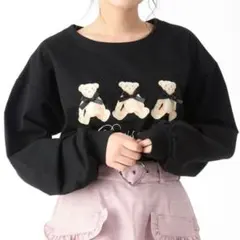 AnkRouge アンクルージュ くまちゃんプルオーバーのサムネイル