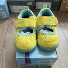 asics amphibian baby SR2 ベビーサンダル イエロー