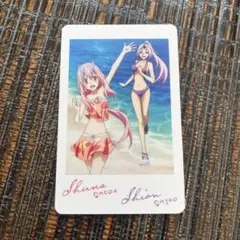 劇場版転スラ 蒼海の涙編映画入場特典 フォト風 カードシュナ＆シオン