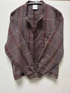 チェック柄 長袖ジャケット