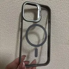 iPhone16用ケース スタンド機能付き MagSafe対応