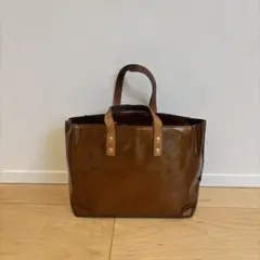 ルイヴィトン　モノグラム　ヴェルニ リード PM ブロンズ