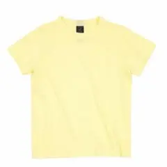 homspun ホームスパン天竺Tシャツ 半袖　イエローXLのサムネイル