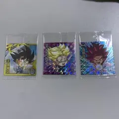 ドラゴンボール 超戦士シールウエハース超 超絶感謝の十周年　3枚セット