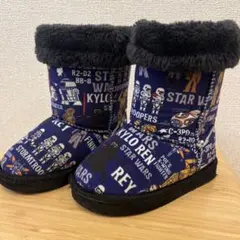 STARWARS スターウォーズ ムートンブーツ 17cm キッズ ディズニー