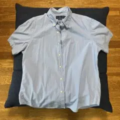 ラルフローレン　ギンガムチェック　半袖　シャツ　ピンク　水色　ボタンダウン