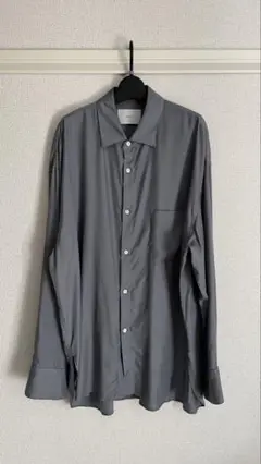 ssstein CUPRO TWILL OVERSIZED LS SHIRT