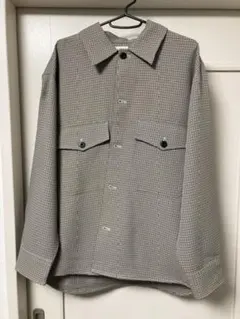 【セットアップ】CPOシャツ　ワイドテーパードタックイージーアンクルパンツ