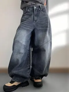 SHEINデニムダークウォッシュ