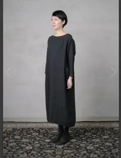 新品】evam eva リネンポンチョ ワンピース えみおわす ヨーガンレール