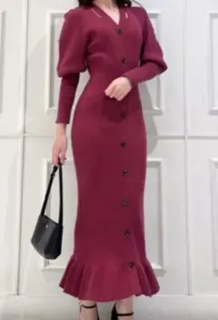 スナイデル　ニットワンピース